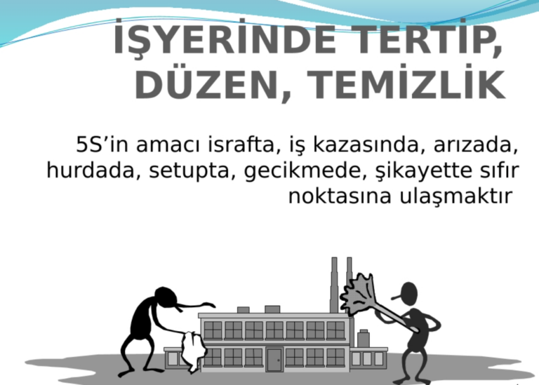 İşyeri Temizliği ve Düzeni Eğitimi